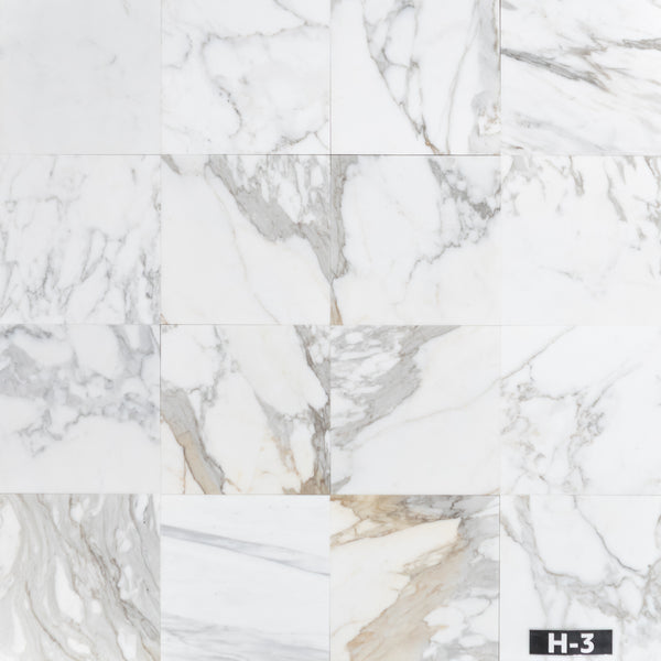Calacatta Gold 12" x 12" Honed - Elon Tile & Stone