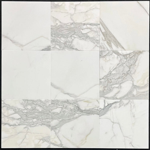 Calacatta Gold 12" x 12" Honed - Elon Tile & Stone