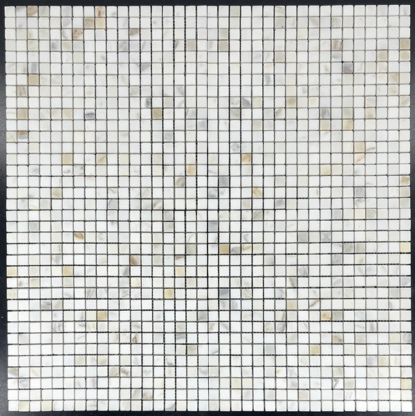 Calacatta Gold 5/8" x 5/8" Square Honed