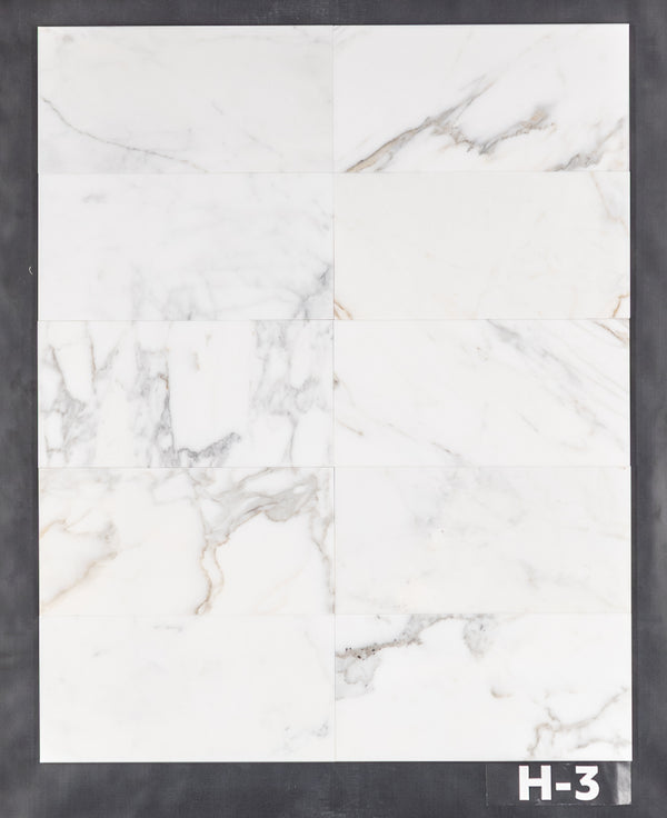 Calacatta Gold 6" x 12" Honed