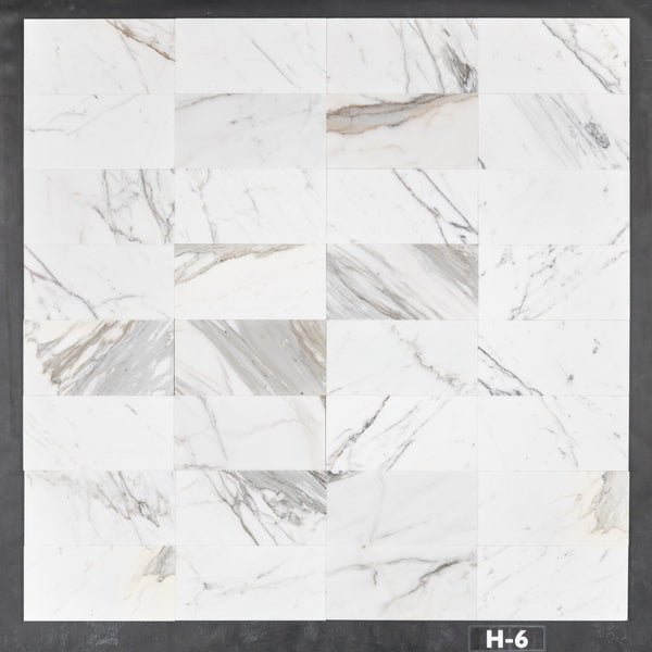 Calacatta Gold 6" x 12" Honed