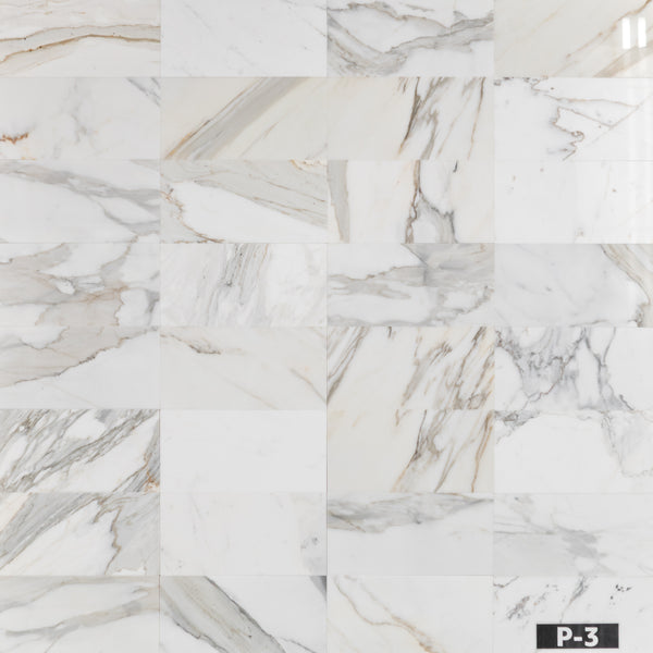 Calacatta Gold 6" x 12" Polished - Elon Tile & Stone