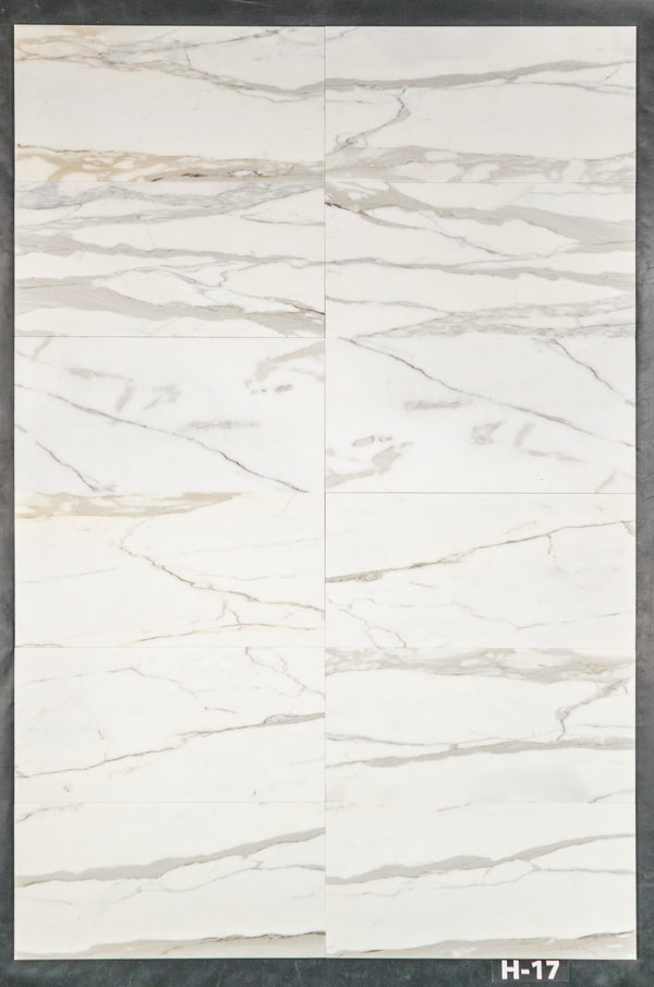 Calacatta Gold 12" x 24" Honed