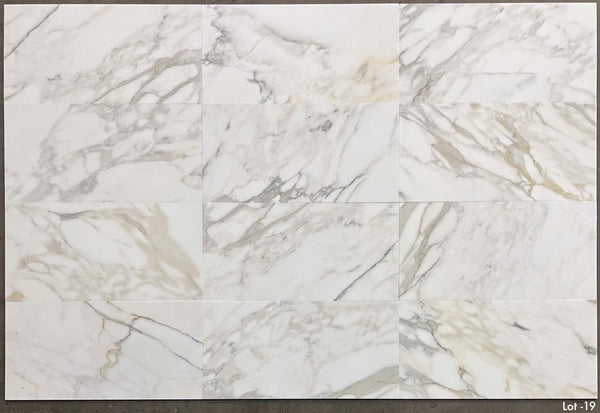 Calacatta Gold 12" x 24" Honed