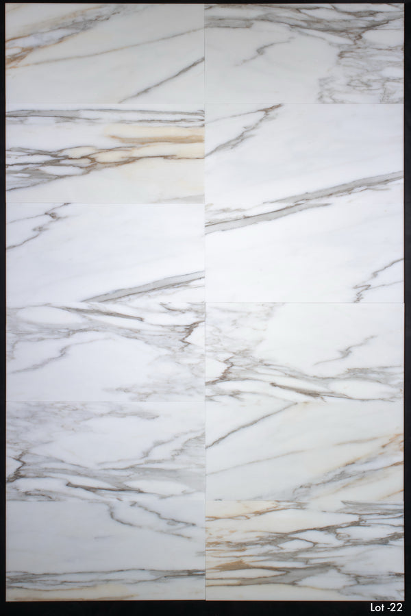 Calacatta Gold 12" x 24" Honed