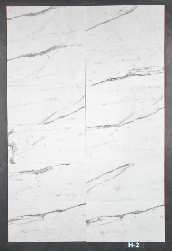 Calacatta Gold 12" x 24" Honed