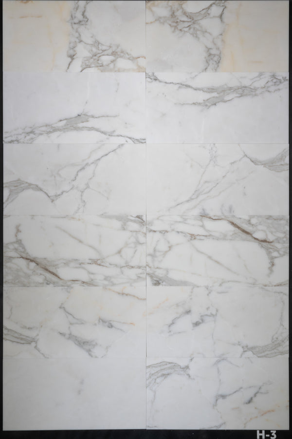 Calacatta Gold 12" x 24" Honed
