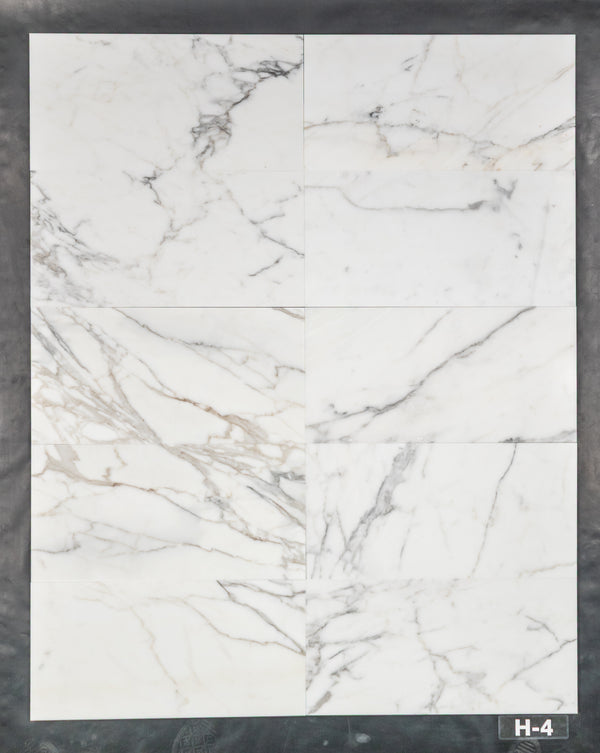 Calacatta Gold 12" x 24" Honed