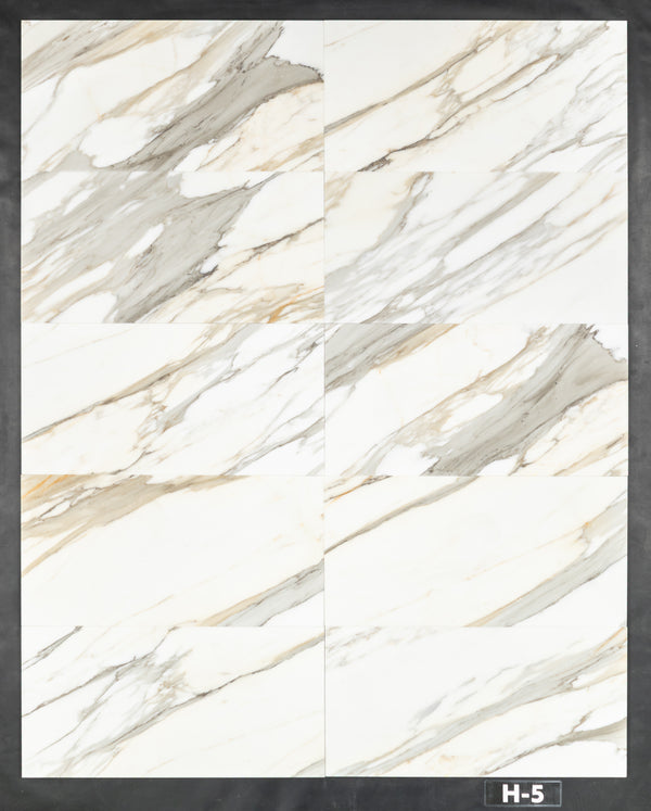 Calacatta Gold 12" x 24" Honed