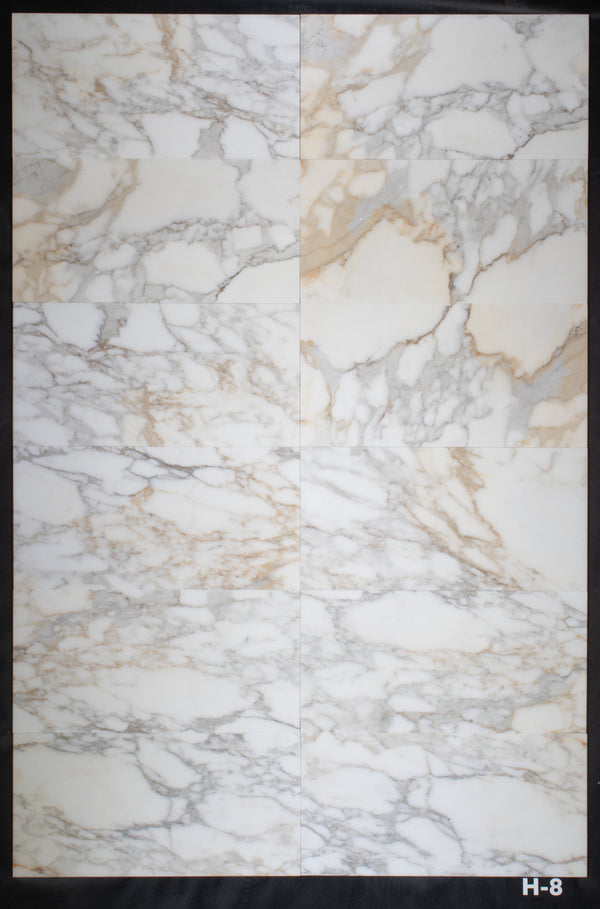 Calacatta Gold 12" x 24" Honed