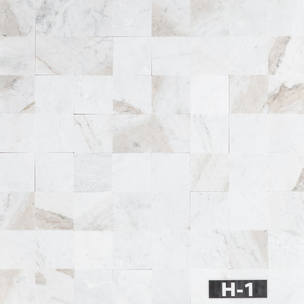 Bianco Oro 4" x 4" Honed