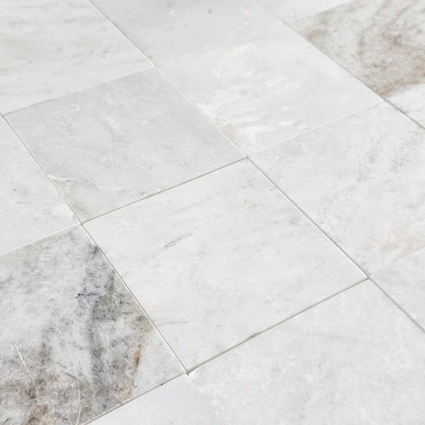 Bianco Oro 4" x 4" Honed