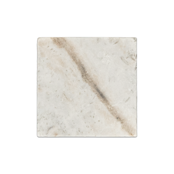 Bianco Oro 4" x 4" Soft Tumbled