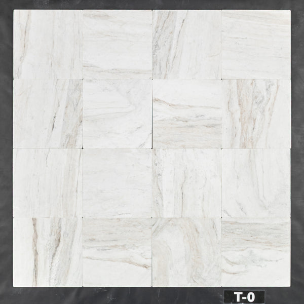 Bianco Oro 10" x 10" Soft Tumbled