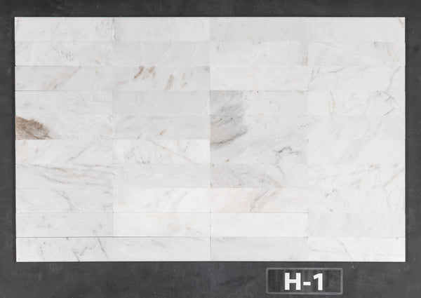 Bianco Oro 2" x 8" Pulido