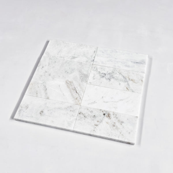 Bianco Oro 3" x 6" Pulido