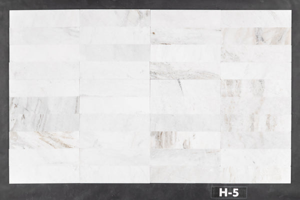 Bianco Oro 3" x 12" Pulido