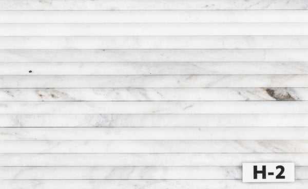 Bianco Oro Petite Pencil Molding Honed
