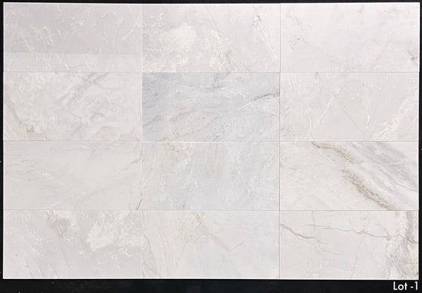 Bianco Oro 12" x 24" Pulido