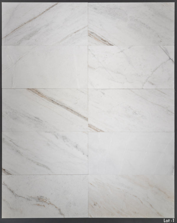 Bianco Oro 12" x 24" Honed