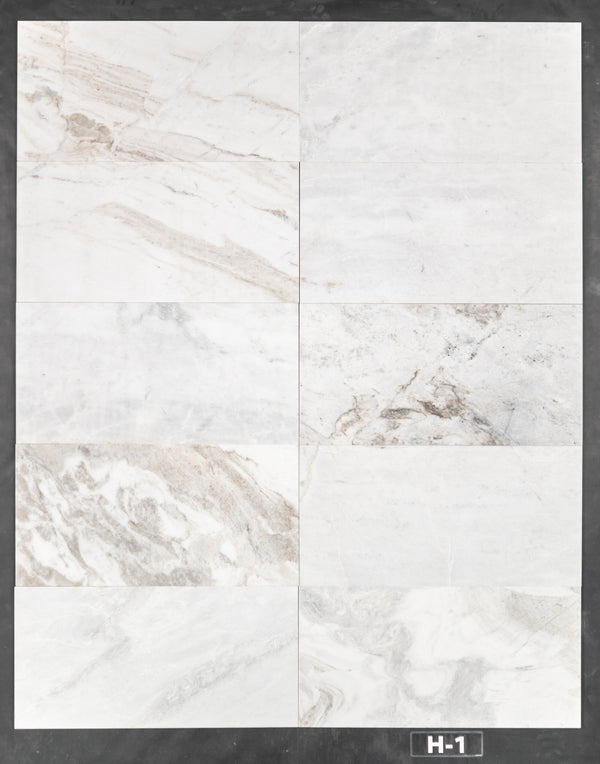 Bianco Oro 12" x 24" Honed - Elon Tile & Stone