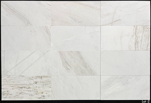 Bianco Oro 12" x 24" Pulido