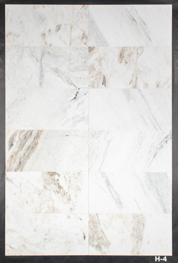 Bianco Oro 12" x 24" Pulido