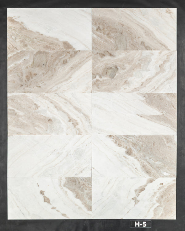 Bianco Oro 12" x 24" Pulido