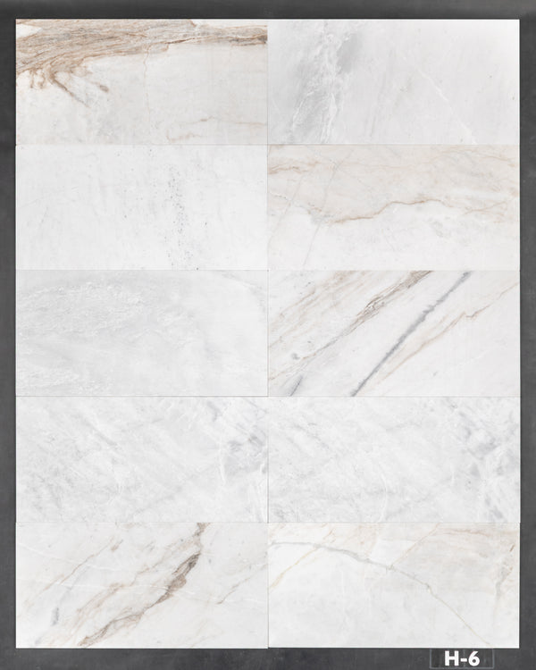 Bianco Oro 12" x 24" Pulido