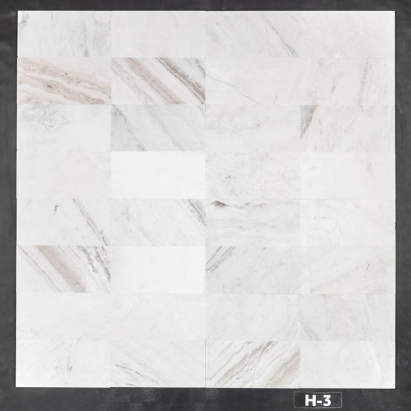 Bianco Oro 6" x 12" Honed - Elon Tile & Stone