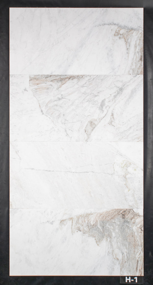 Bianco Oro 18" x 36" Honed