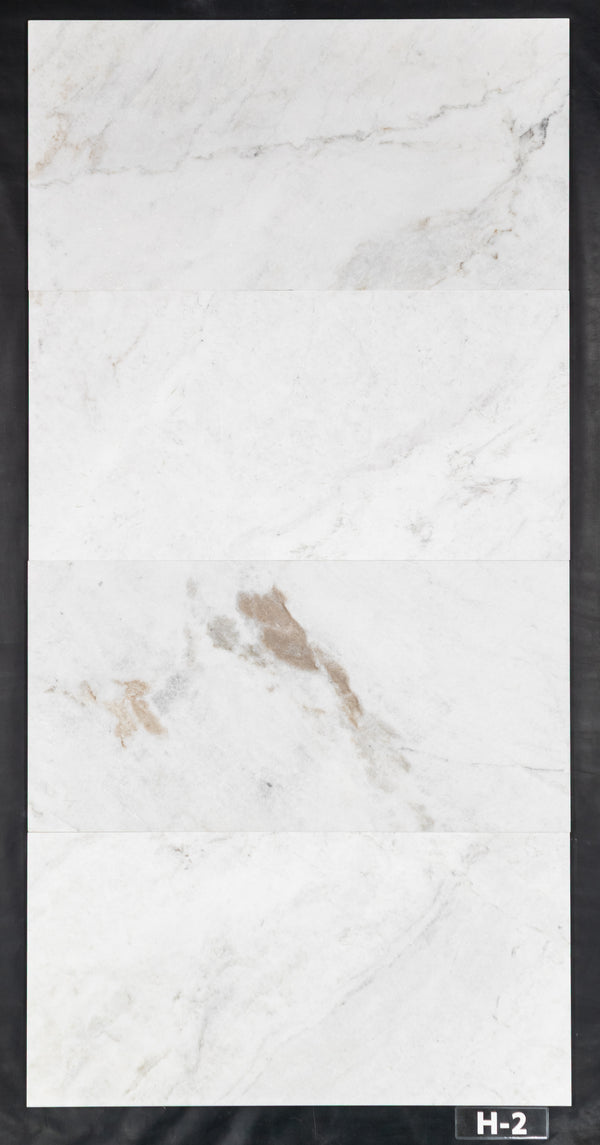 Bianco Oro 18" x 36" Honed