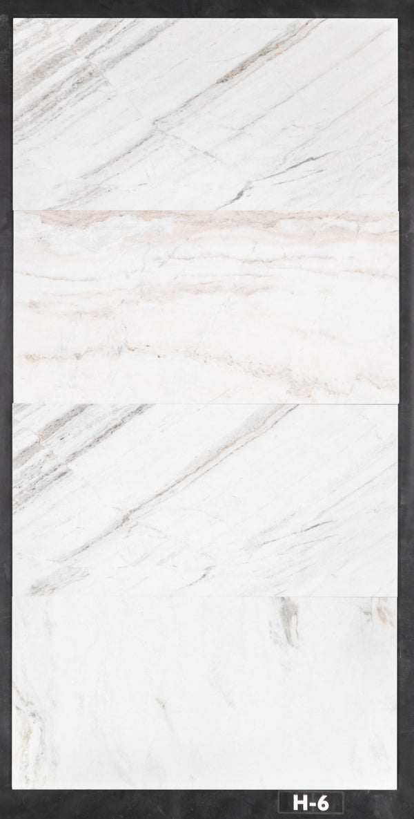 Bianco Oro 18" x 36" Honed