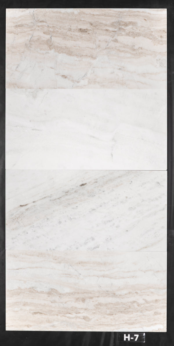 Bianco Oro 18" x 36" Honed