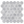 Mosaico hexagonal gris místico de 2