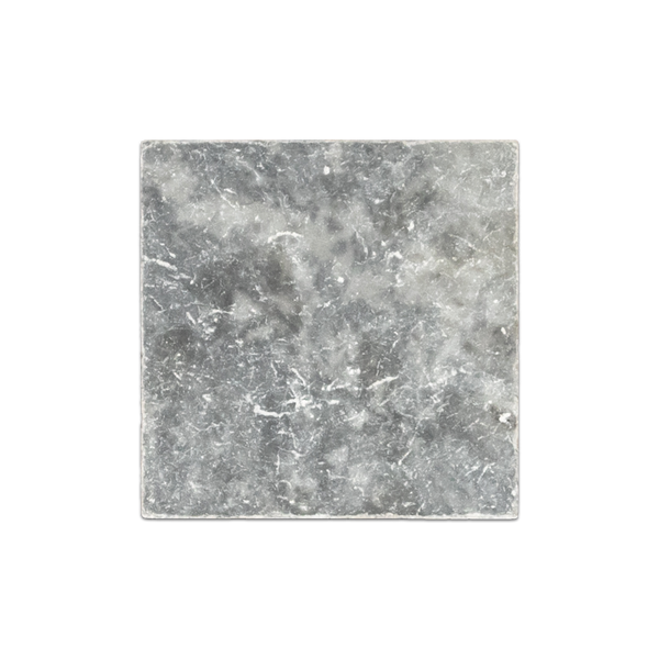 Bardiglio Nuvolato 4" x 4" Soft Tumbled