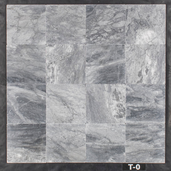 Bardiglio Nuvolato 10" x 10" Soft Tumbled