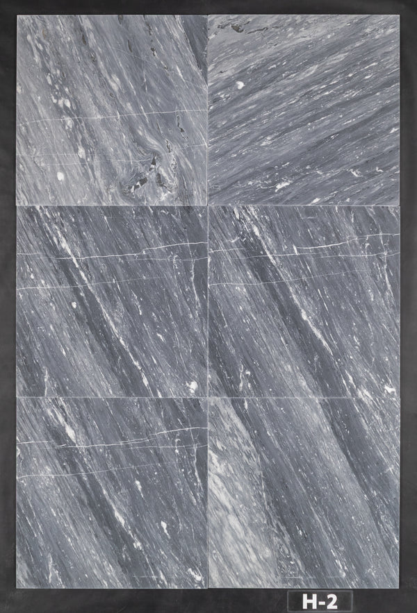 Bardiglio Nuvolato 18" x 18" Honed