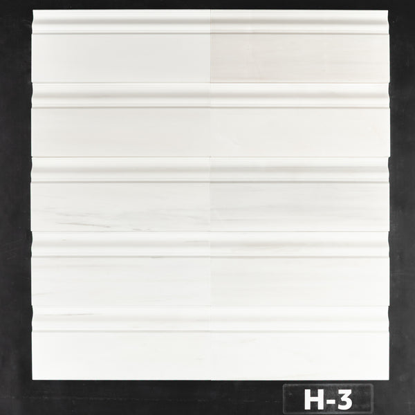 Dolomite Base Molding Honed