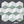 Blue Celeste, Emerald Green & White Thassos Trillium Mosaic Honed