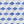 Mosaico Azul Macaubas, Azul Celeste y Blanco Thassos Trillium Pulido