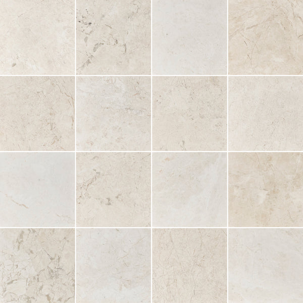 Alba Nova & Vanilla Royale 4" Checkerboard Honed