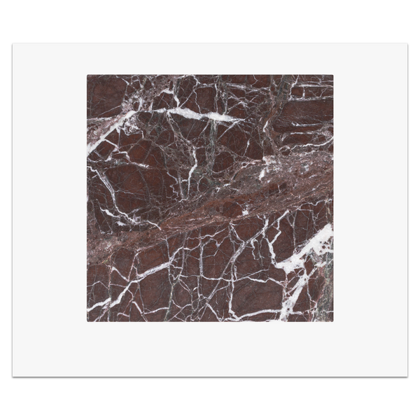 Rosso Levanto 10" x 10 Tumbled Card