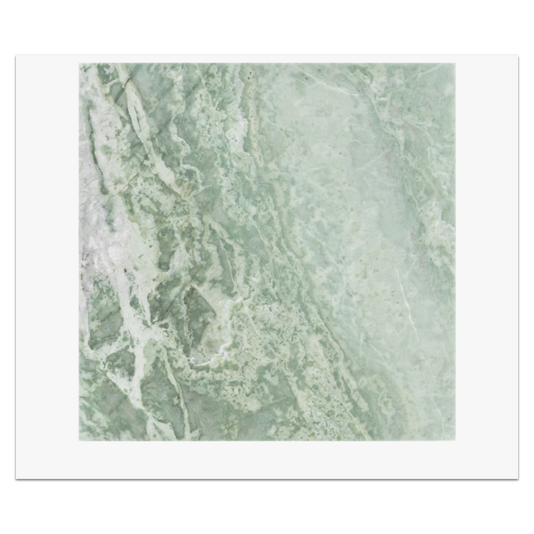 Emerald Green 12" x 12" Honed Card