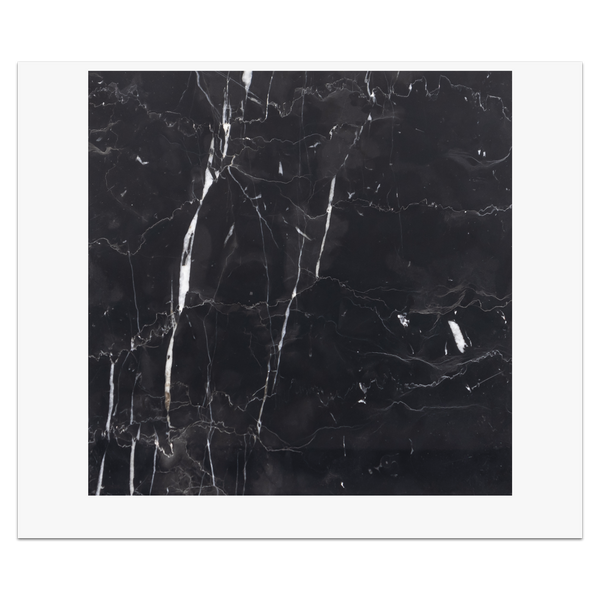 Black Marble 12" x 12" Polished Card