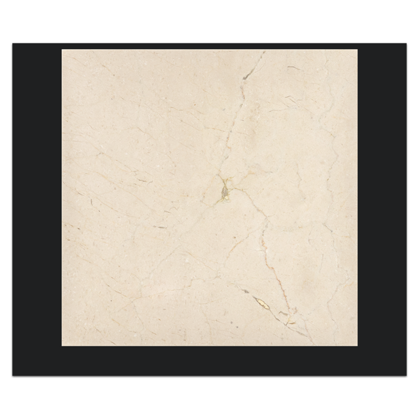 Crema Marfil 12" x 12" Polished Card