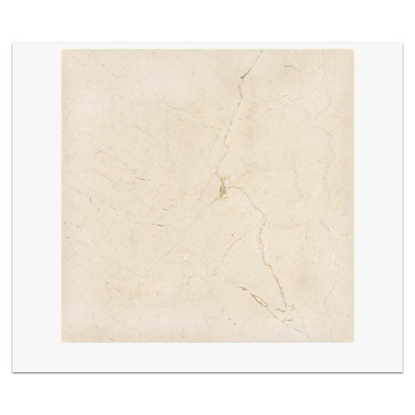 Crema Marfil 12" x 12" Polished Card
