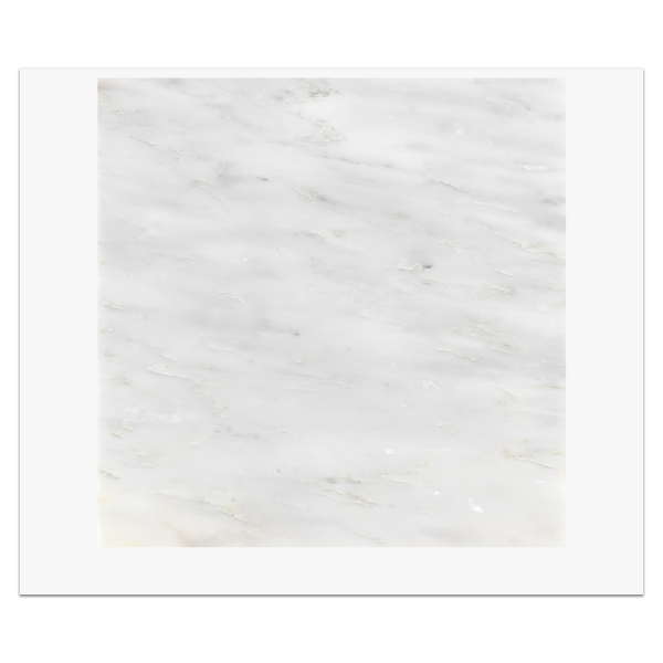 Pearl White 12" x 12" Honed Card