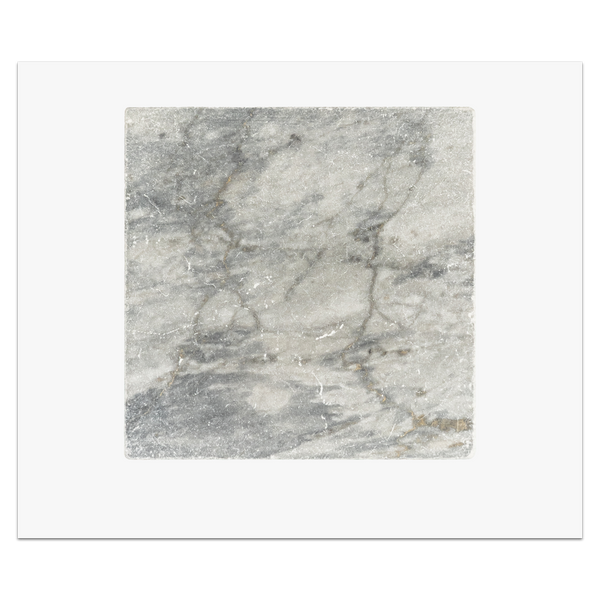 Bardiglio Nuvolato 10" x 10 Tumbled Card