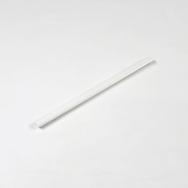 Optics White Quarter Round Molding Glossy - Elon Tile & Stone
